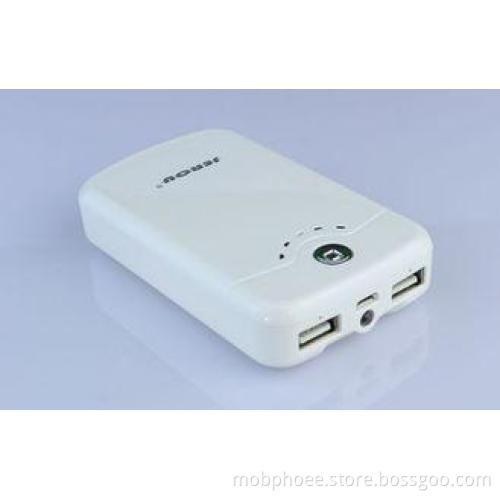 Dual USB 18650 Power bank 8400 mAh 4 in 1 Charger With LED